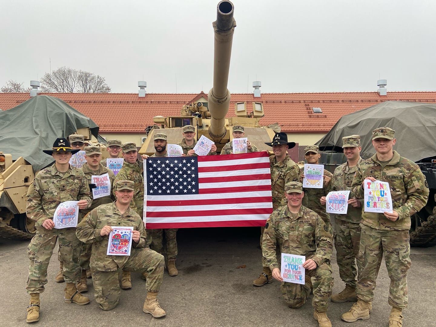 W.R. Croman supports servicemen